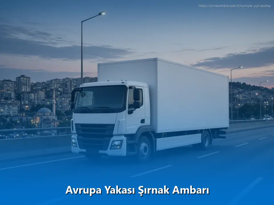 Avrupa Yakası Şırnak Ambarı