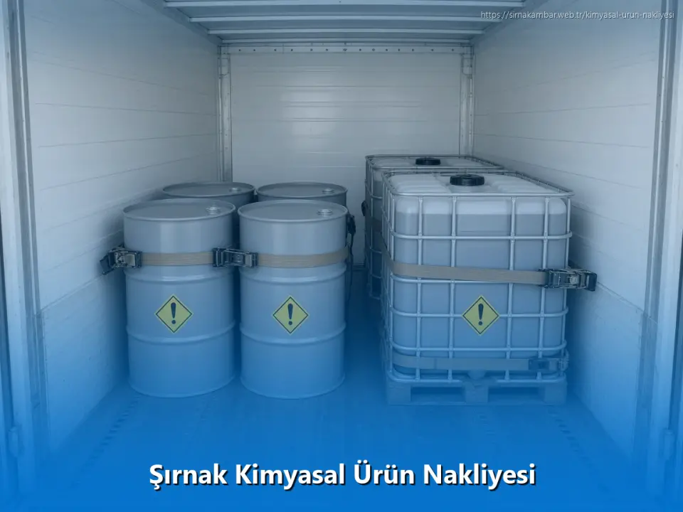 Şırnak Kimyasal Ürün Nakliyesi